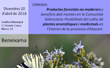 beneixama-Jornada sobre les posibilitats del cultiu de plantes aromatiques i medicinals