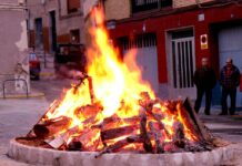 Villena, hoguera San Antón, Toquis Nonis