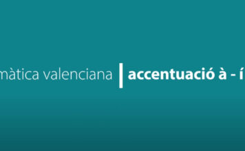 gramática valenciana accentuació a i u