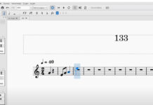 Musescore, edición musical