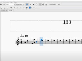 Musescore, edición musical