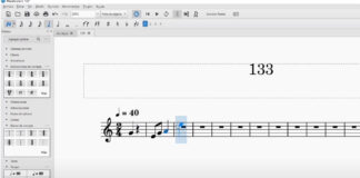 Musescore, edición musical