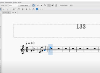 Musescore, edición musical